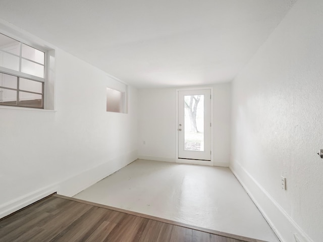 9710 Bassoon Dr, Houston, TX 77025 - spare room featuring wood finished floors and baseboards