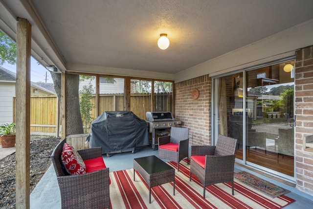 13018 Lentando Ln, Cypress, TX 77429 - view of sunroom