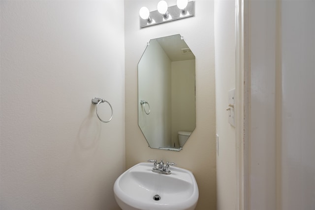 bathroom with a sink