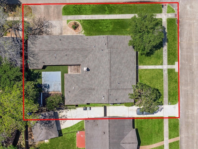 view of property location with property boundaries highlighted