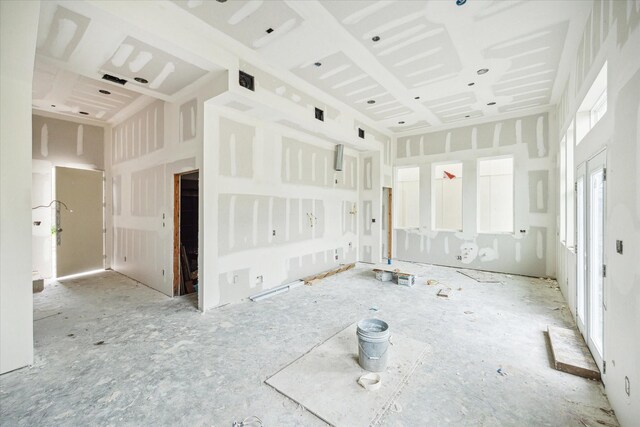 view of unfurnished living room