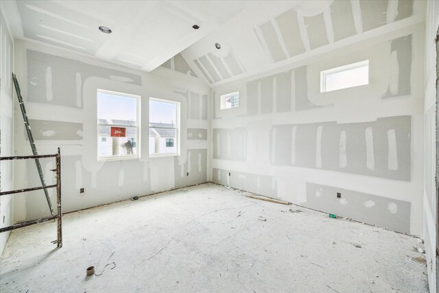 spare room featuring plenty of natural light