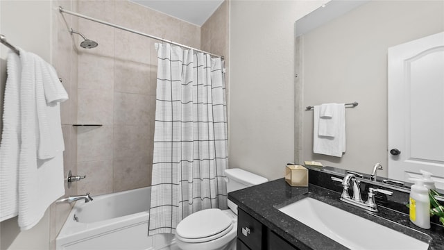 119 Buckeye Dr, Montgomery, TX 77316 - full bathroom with vanity, toilet, and shower / tub combo