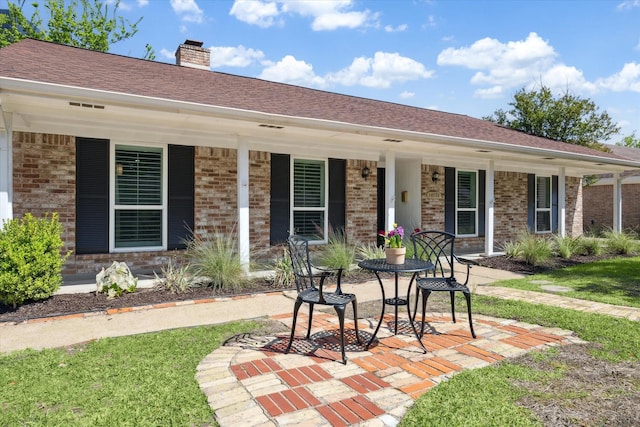 view of patio / terrace featuring a porch