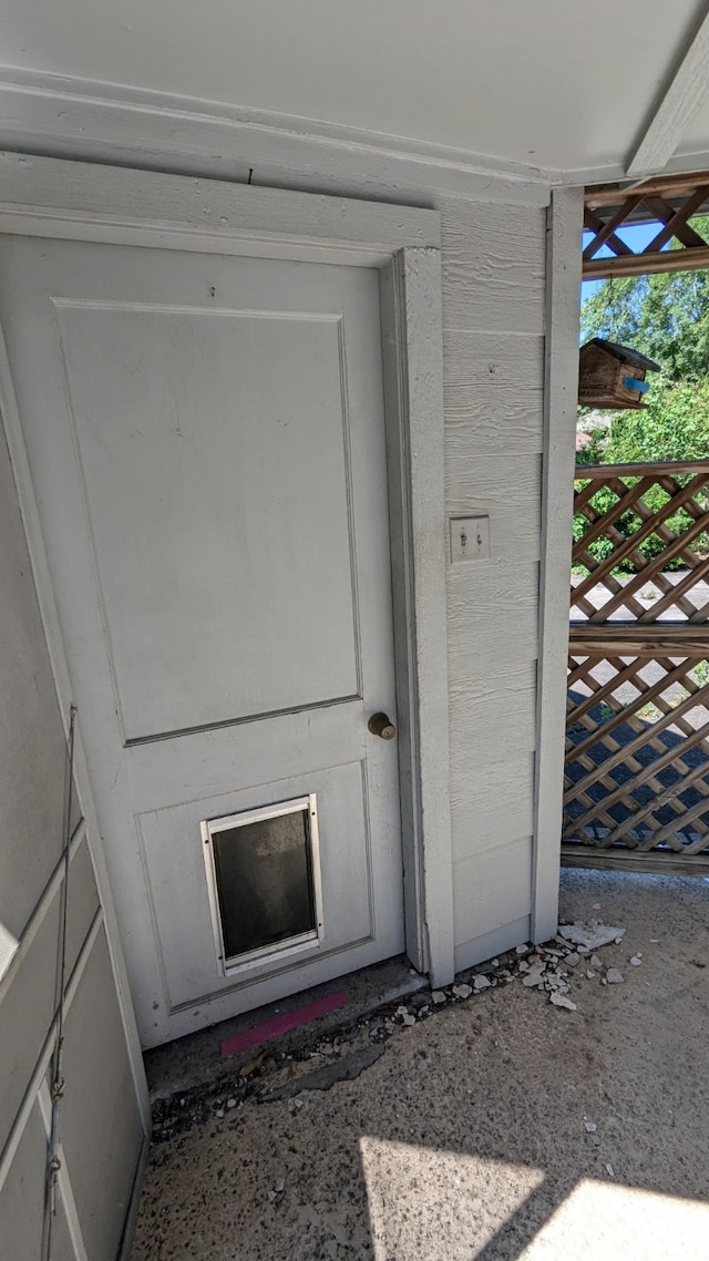 view of details