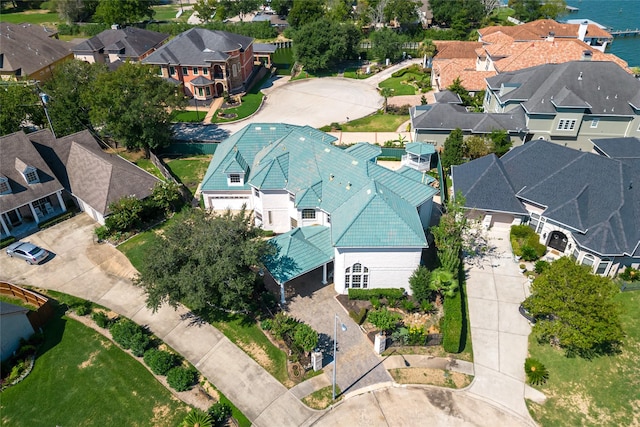 1002 Island Vw, League City, TX 77565 - bird's eye view featuring a residential view