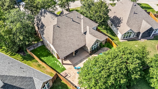 drone / aerial view