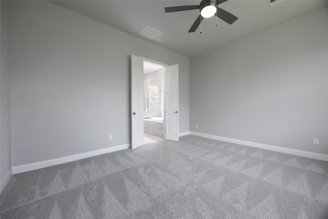 809 Coronado Terrace Ln, Katy, TX 77493 - carpeted spare room with a ceiling fan and baseboards