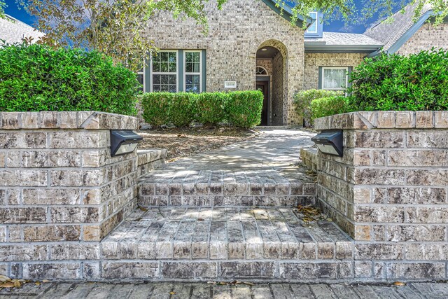 12510 Cove Landing Dr, Cypress, TX 77433 - view of front facade featuring brick siding
