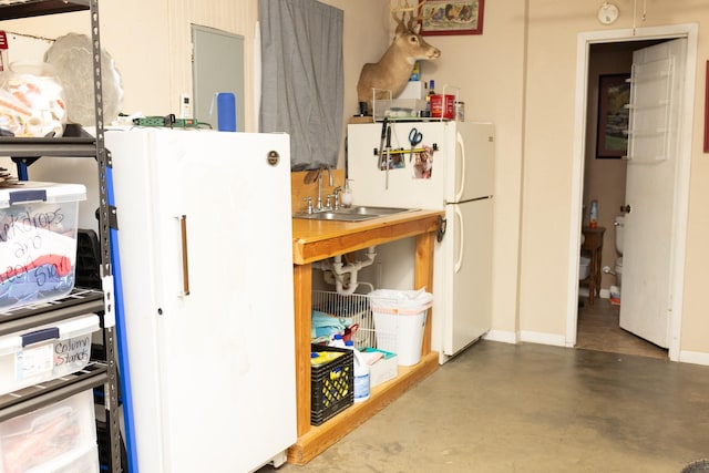 1867 Fm 2423, Grapeland, TX 75844 - misc room featuring concrete flooring and a sink