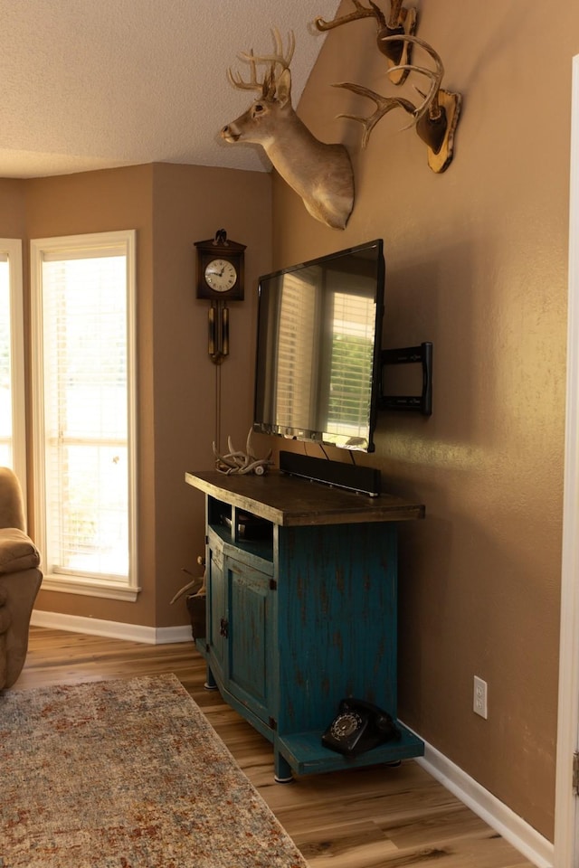 1867 Fm 2423, Grapeland, TX 75844 - interior space featuring baseboards and light wood-type flooring
