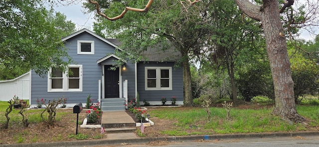 view of bungalow-style house