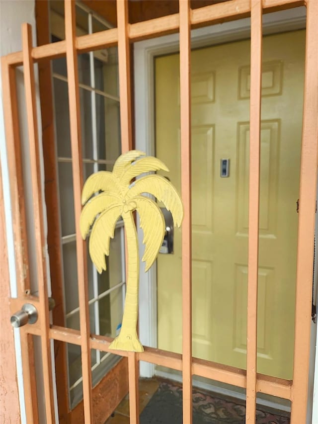 view of exterior entry