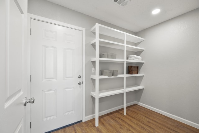 interior space with visible vents