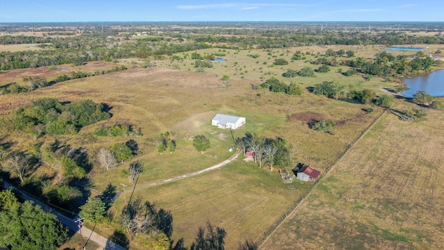 414 N Old Springfield Rd, North Zulch, TX 77872 - bird's eye view with a rural view