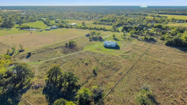 414 N Old Springfield Rd, North Zulch, TX 77872 - aerial view with a rural view