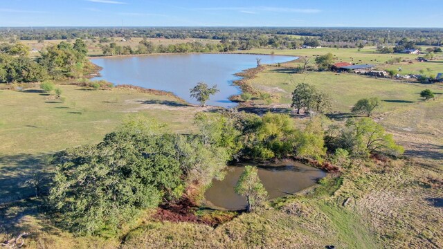 414 N Old Springfield Rd, North Zulch, TX 77872 - aerial view with a water view