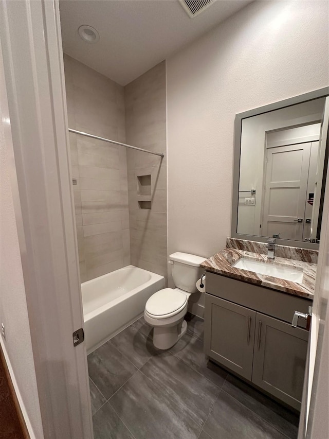 2409 Webster St, Houston, TX 77003 - bathroom with vanity and tub / shower combination
