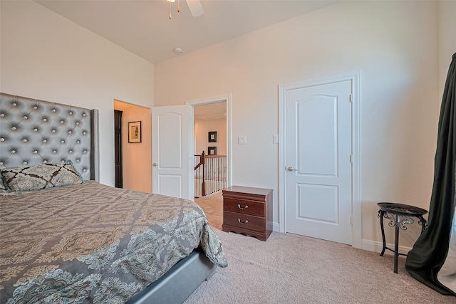 20322 Fossil Valley Ln, Cypress, TX 77433 - bedroom with carpet floors and a ceiling fan