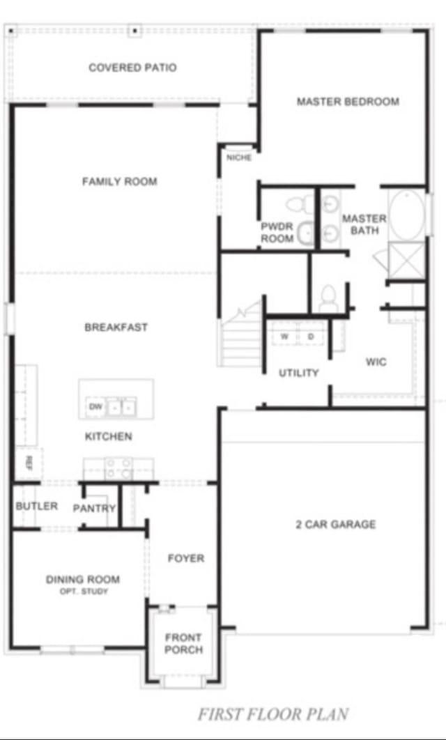 18203 Octavio Frias Trl, Atascocita, TX 77044 - home floor plan