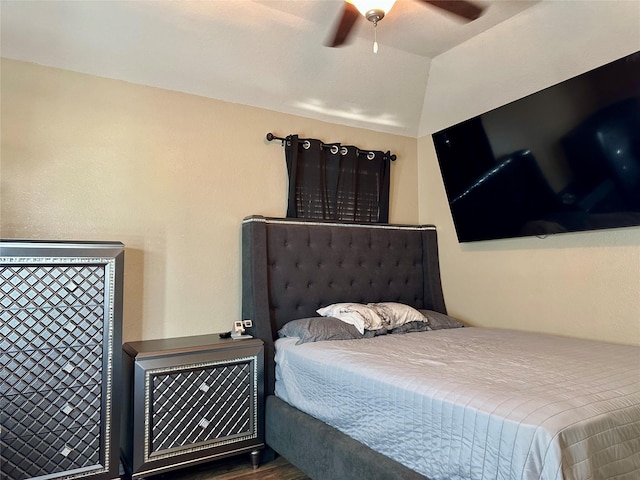 3110 Balch Springs Ln, Katy, TX 77449 - bedroom featuring ceiling fan and wood finished floors
