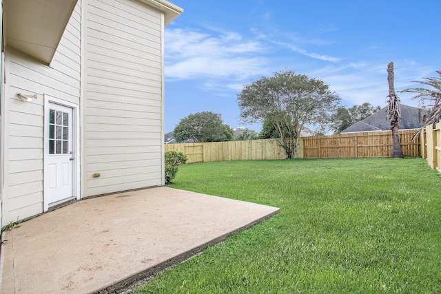 1722 Caldbeck Ln, Fresno, TX 77545 - view of yard with a fenced backyard and a patio area