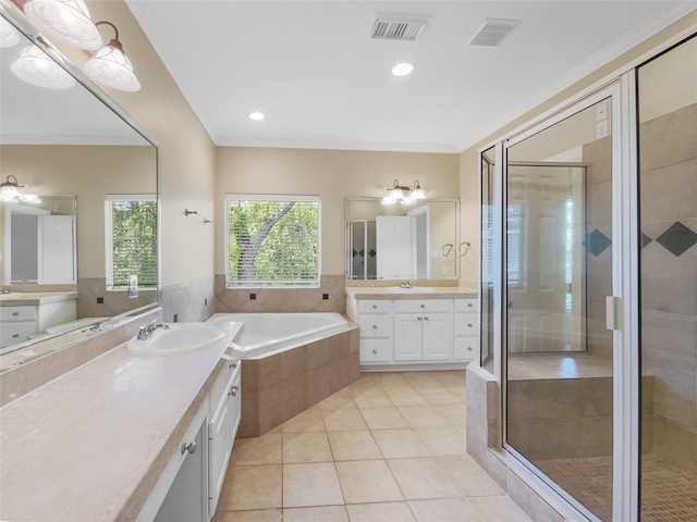 12620 Briar Patch Rd, Houston, TX 77077 - full bathroom featuring a shower stall and a sink