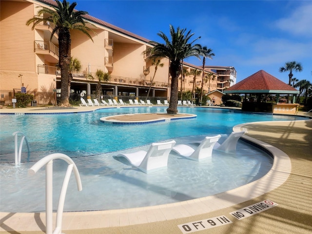 9520 Seawall Blvd Unit 226, Galveston, TX 77554 - pool with fence