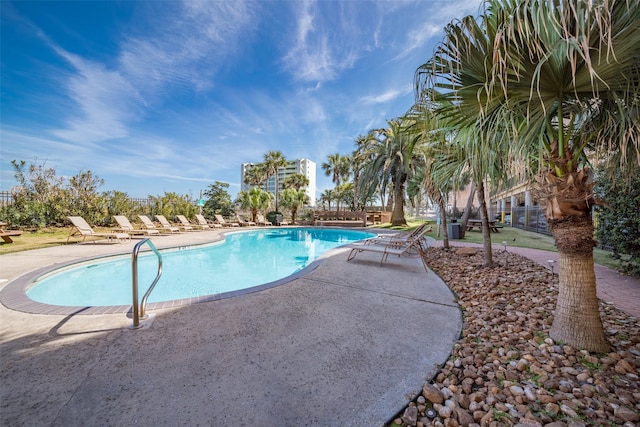 9520 Seawall Blvd Unit 226, Galveston, TX 77554 - community pool featuring a patio