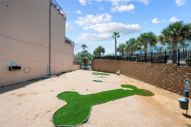 9520 Seawall Blvd Unit 226, Galveston, TX 77554 - view of yard featuring fence