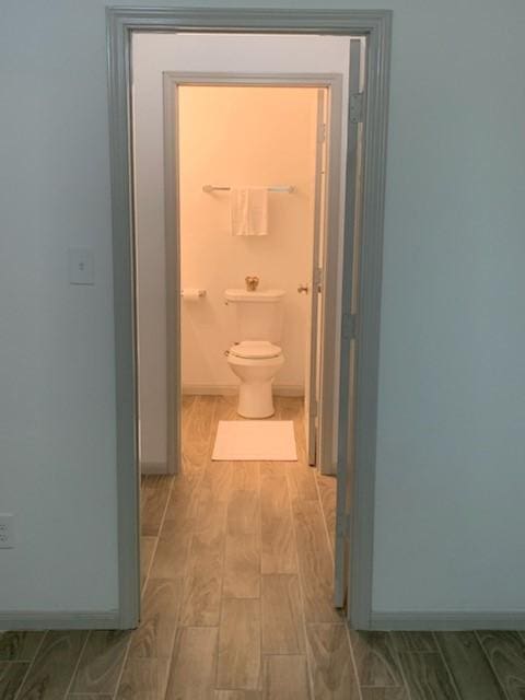 4533 Rosemont St, Houston, TX 77051 - corridor featuring light wood finished floors and baseboards
