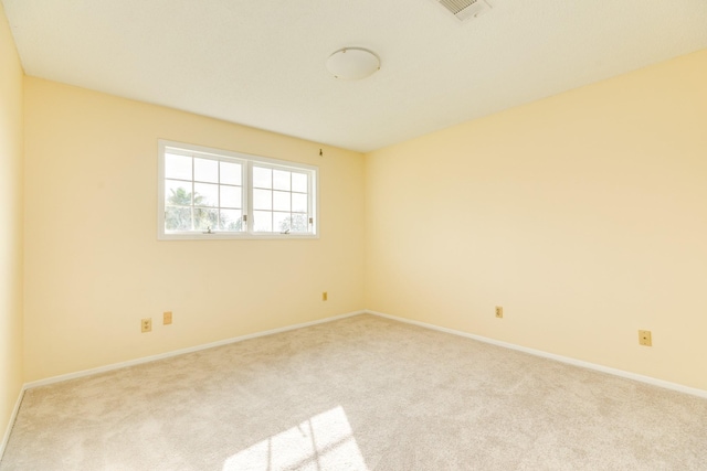 2610 Gerol Ct, Galveston, TX 77551 - carpeted spare room with visible vents and baseboards