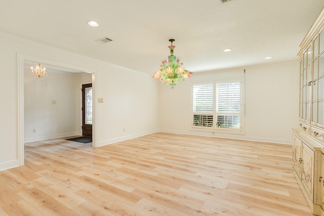 2610 Gerol Ct, Galveston, TX 77551 - unfurnished dining area featuring a chandelier, a wealth of natural light, and ornamental molding