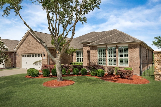 2939 Persimmon Grv, Richmond, TX 77469 - view of front of home with brick siding, a garage, and a shingled roof