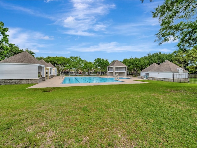 2806 Village Dl, Houston, TX 77059 - view of pool with a patio