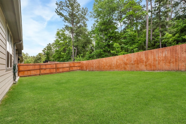 108 Alessandra Way, Huntsville, TX 77320 - view of yard with a fenced backyard