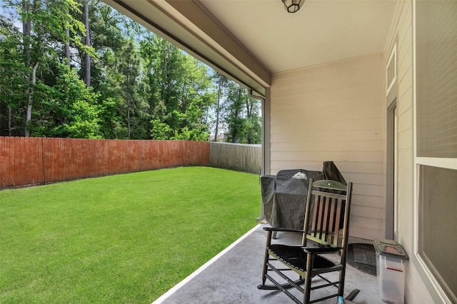 108 Alessandra Way, Huntsville, TX 77320 - view of yard with a fenced backyard and a patio