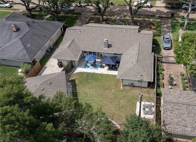 drone / aerial view