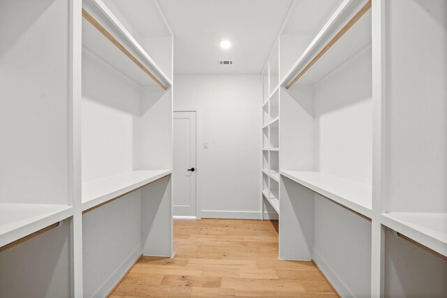 923 Fisher St Unit A, Houston, TX 77018 - spacious closet featuring light wood-type flooring