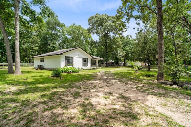 13400 Nicholson Rd, Conroe, TX 77303 - view of yard with view of scattered trees