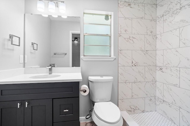 13400 Nicholson Rd, Conroe, TX 77303 - full bath with vanity and a tile shower