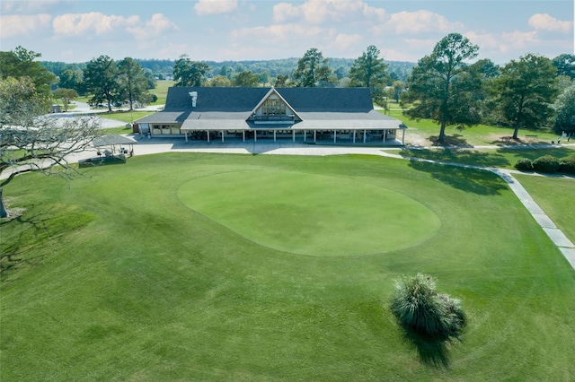 surrounding community featuring golf course view