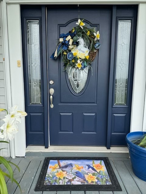 view of property entrance