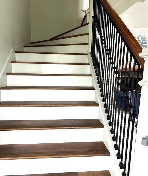view of staircase