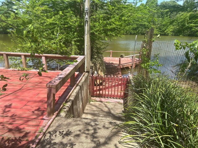 381 Lakeshore Dr, Cleveland, TX 77327 - exterior space with a water view