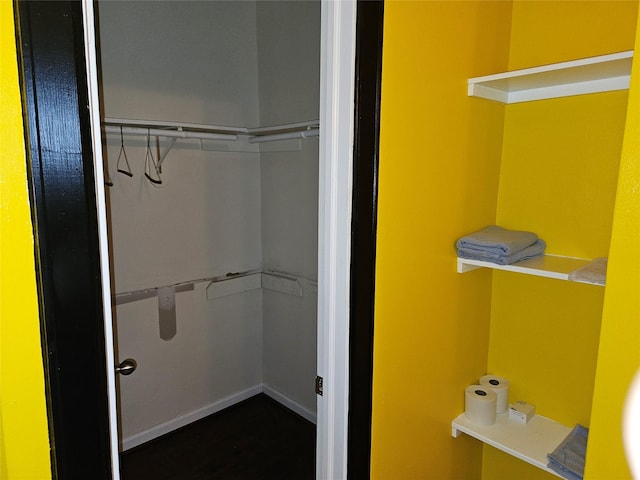 4212 Knoxville St, Houston, TX 77051 - spacious closet with dark wood finished floors