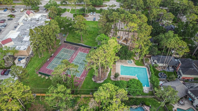 aerial view