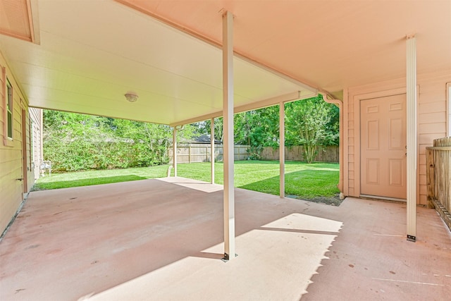 4206 Willow Hill Dr, Seabrook, TX 77586 - view of patio / terrace featuring a fenced backyard