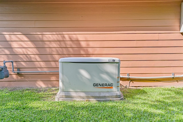 exterior details featuring a power unit