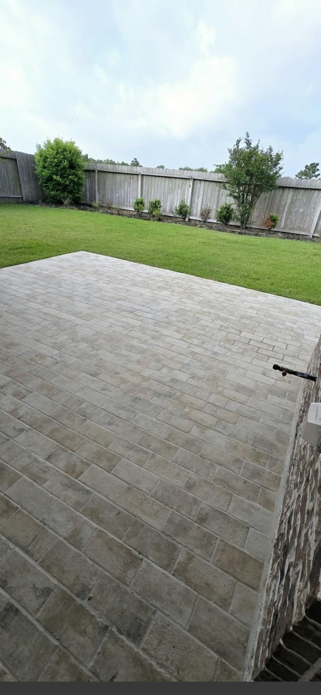 2711 Wollemi Pine Trl, Katy, TX 77493 - view of patio / terrace featuring a fenced backyard